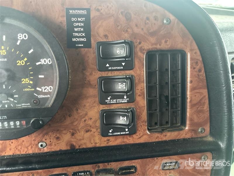 Peterbilt 385 6x4 Van Truck Sanduk kamioni