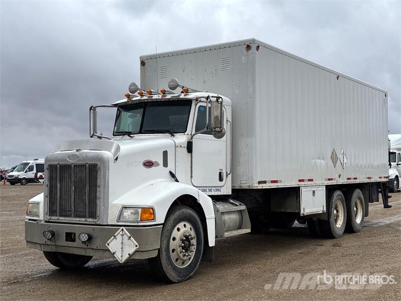 Peterbilt 385 6x4 Van Truck Sanduk kamioni
