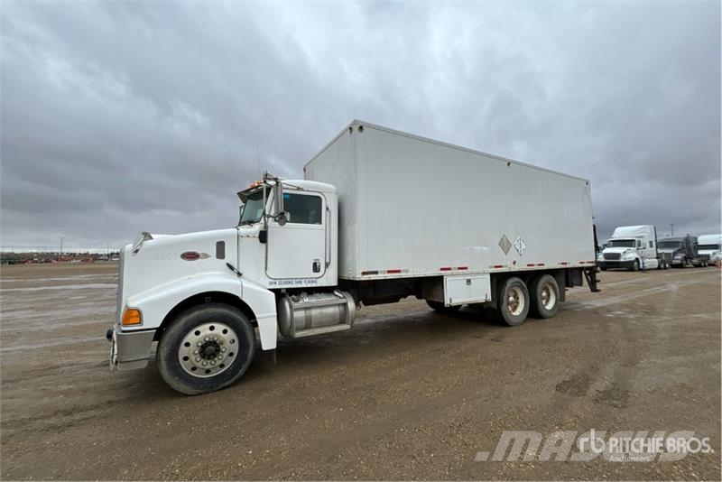 Peterbilt 385 6x4 Van Truck Sanduk kamioni
