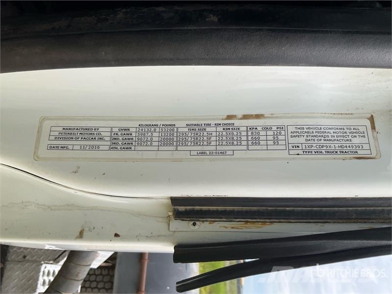 Peterbilt 567 트랙터 유닛