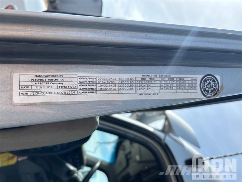 Peterbilt 567 6x4 Sleeper Winch Truck Bergungsfahrzeuge