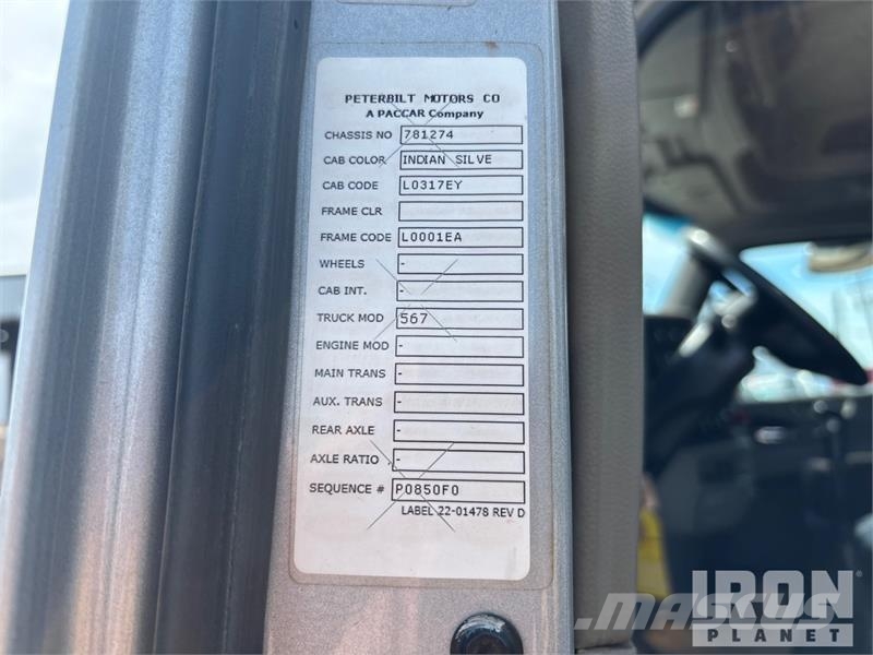 Peterbilt 567 6x4 Sleeper Winch Truck Bergungsfahrzeuge