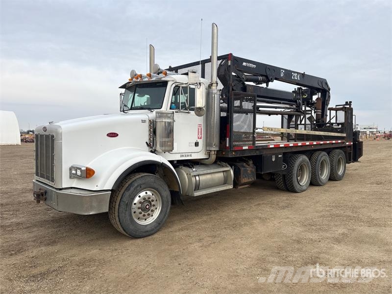 Peterbilt Hiab 210K-3 Knuckle Boom on Peterbilt 378 8x6 Boo Araç üzeri vinçler