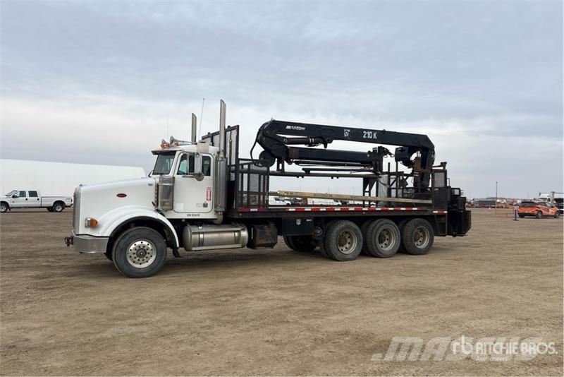 Peterbilt Hiab 210K-3 Knuckle Boom on Peterbilt 378 8x6 Boo Araç üzeri vinçler