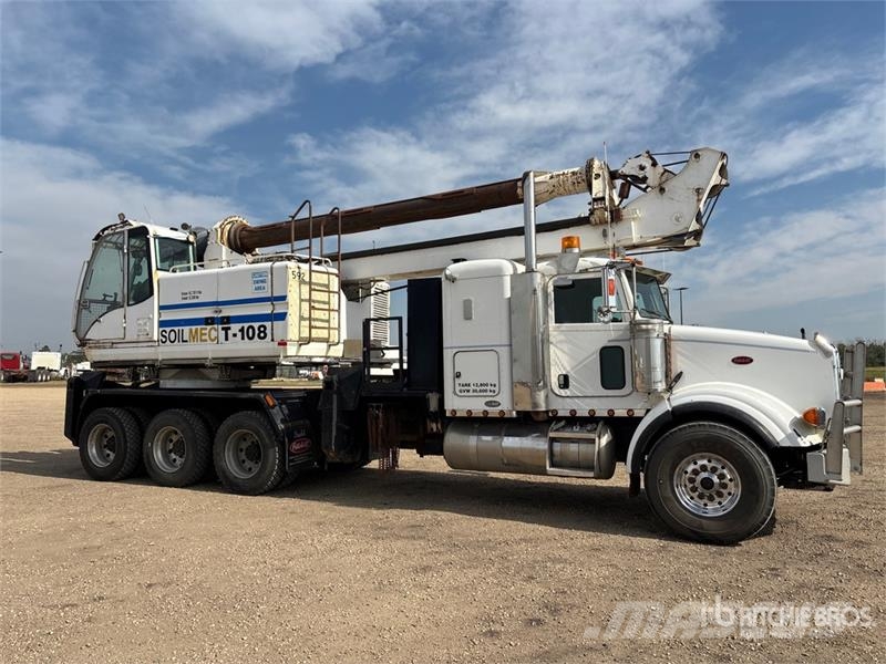 Peterbilt Soilmec T-108 on  Peterbilt 378 8x6 Drill Truck شاحنات المعدات  المحمولة لحفر الآبار