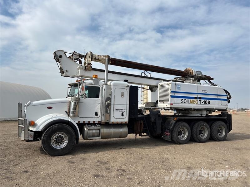 Peterbilt Soilmec T-108 on  Peterbilt 378 8x6 Drill Truck شاحنات المعدات  المحمولة لحفر الآبار