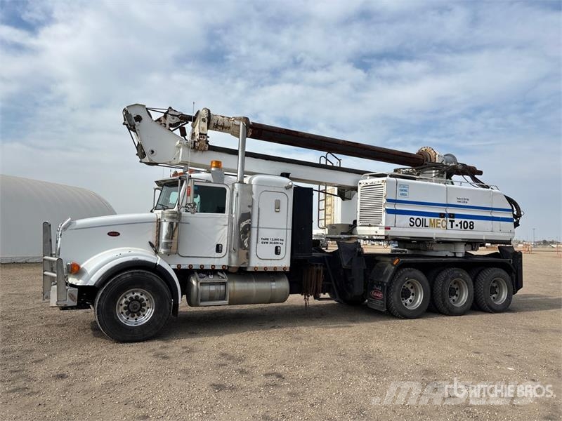 Peterbilt Soilmec T-108 on  Peterbilt 378 8x6 Drill Truck شاحنات المعدات  المحمولة لحفر الآبار