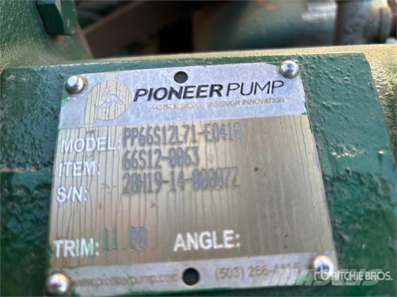 Pioneer PP66S12L71-E0410 Trailer-Mounted Water Pump Pumpe za vodu