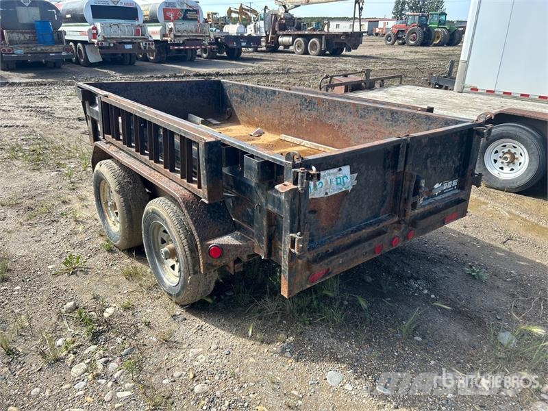 PJ 10 ft T/A End Dump Trailer Bañeras