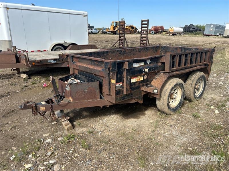 PJ 10 ft T/A End Dump Trailer Bañeras