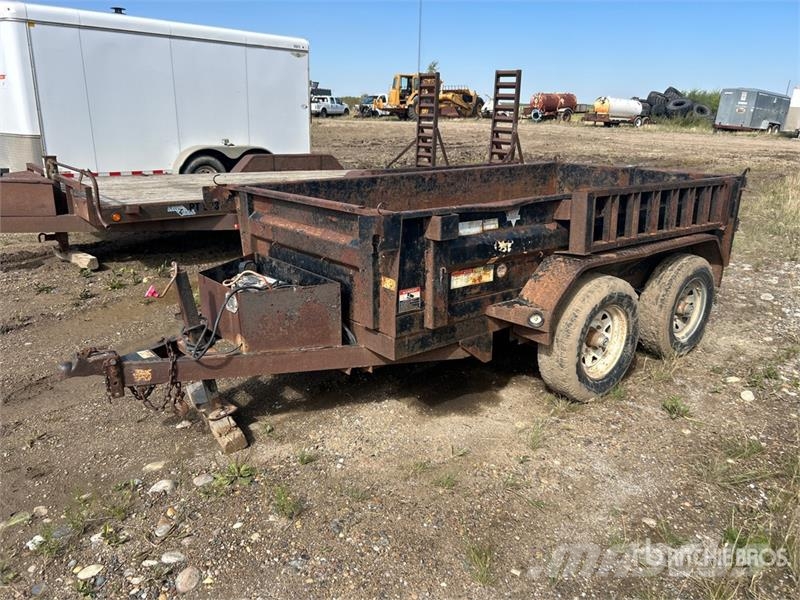 PJ 10 ft T/A End Dump Trailer Bañeras