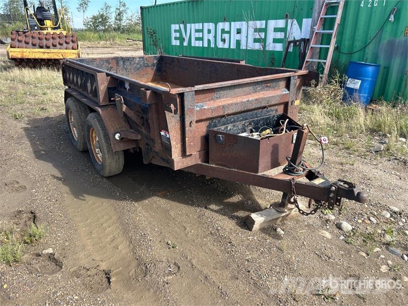 PJ 10 ft T/A End Dump Trailer Bañeras