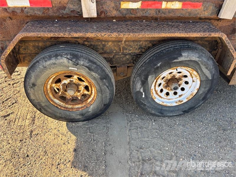 PJ 12 ft T/A Dump Utility Trailer Самоскиди