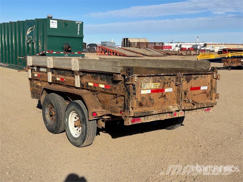 PJ 12 ft T/A Dump Utility Trailer Самоскиди