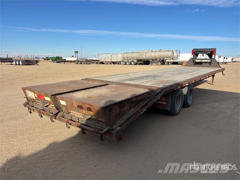 PJ 32 ft T/A Gooseneck Equipment Trailer Autonkuljetusperävaunut