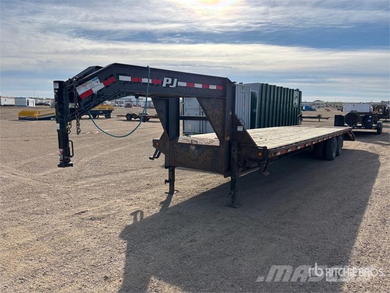 PJ 32 ft T/A Gooseneck Equipment Trailer Autonkuljetusperävaunut