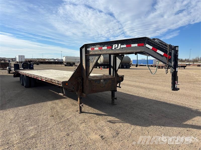 PJ 32 ft T/A Gooseneck Equipment Trailer Autonkuljetusperävaunut