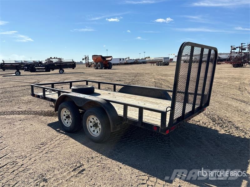 PJ Trailer 14 ft T/A Utility Trailer Kitos priekabos