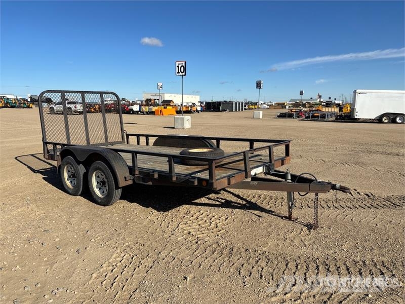 PJ Trailer 14 ft T/A Utility Trailer Kitos priekabos