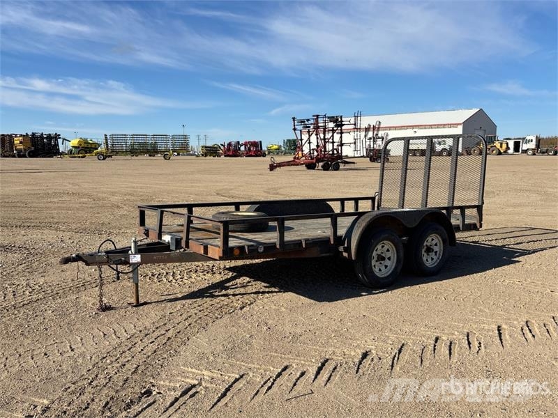PJ Trailer 14 ft T/A Utility Trailer Kitos priekabos