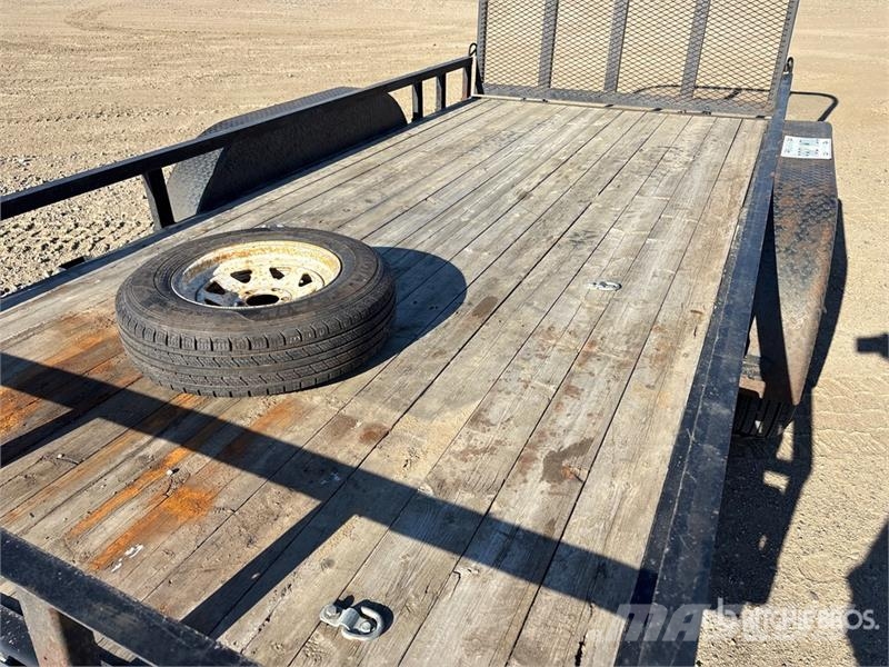 PJ Trailer 14 ft T/A Utility Trailer Kitos priekabos
