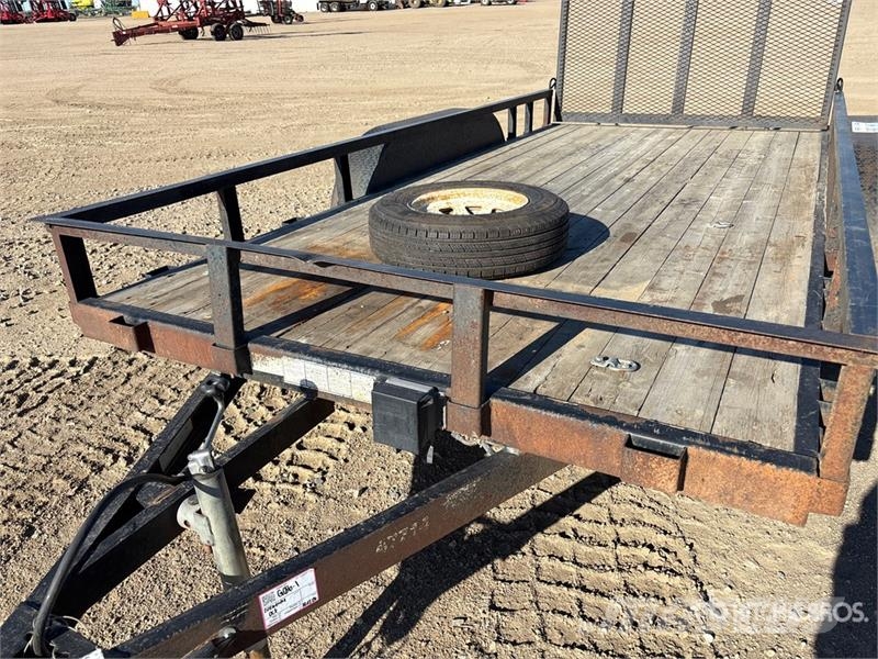 PJ Trailer 14 ft T/A Utility Trailer Kitos priekabos