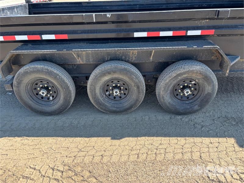 PJ Trailers Trailers 16 ft Tri/A Gooseneck Dump Utili Самоскиди