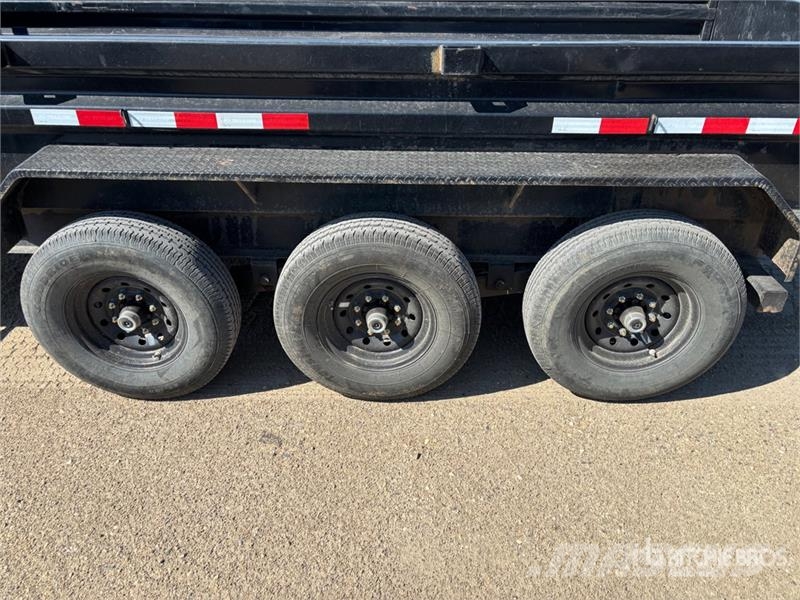 PJ Trailers Trailers 16 ft Tri/A Gooseneck Dump Utili Самоскиди