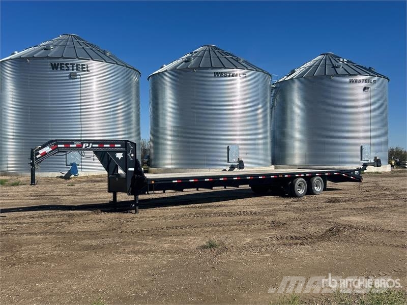 PJ Trailers Trailers 36 ft T/A Gooseneck DRW Flatbed Flatbed/Dropside trailers