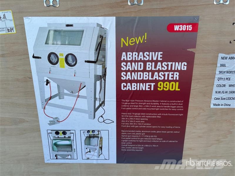 Pneumatic 990 L Capacity Sand Blaster Sonstige Baumaschinen