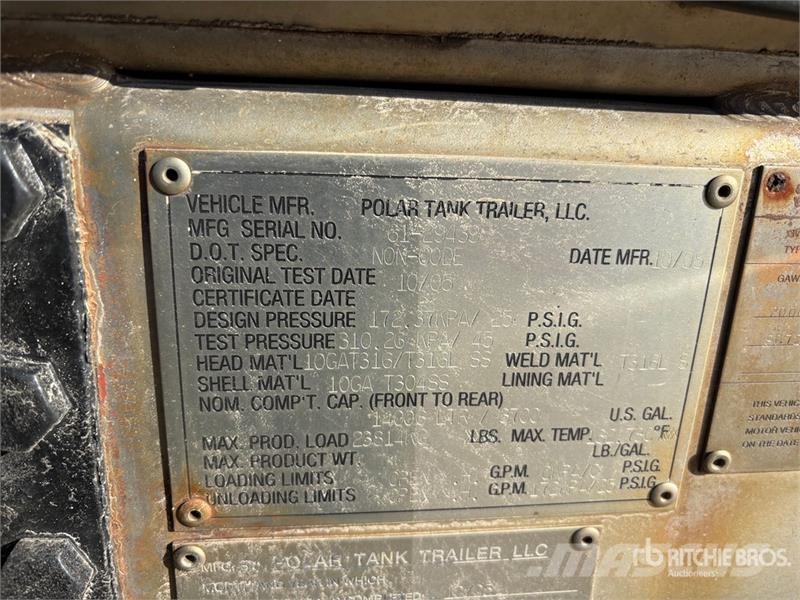 Polar 14006 L Tri/A Super B-Train Lead Sulphur Tanker Tr Autocisternas