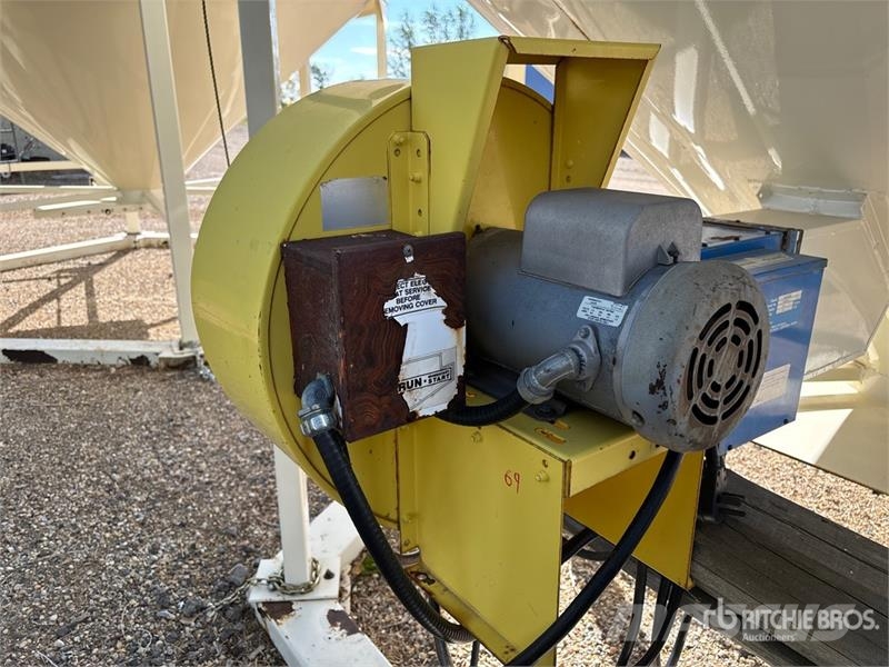 Pool C13-3-1-Y 3 hp Aeration Fan Grain dryers