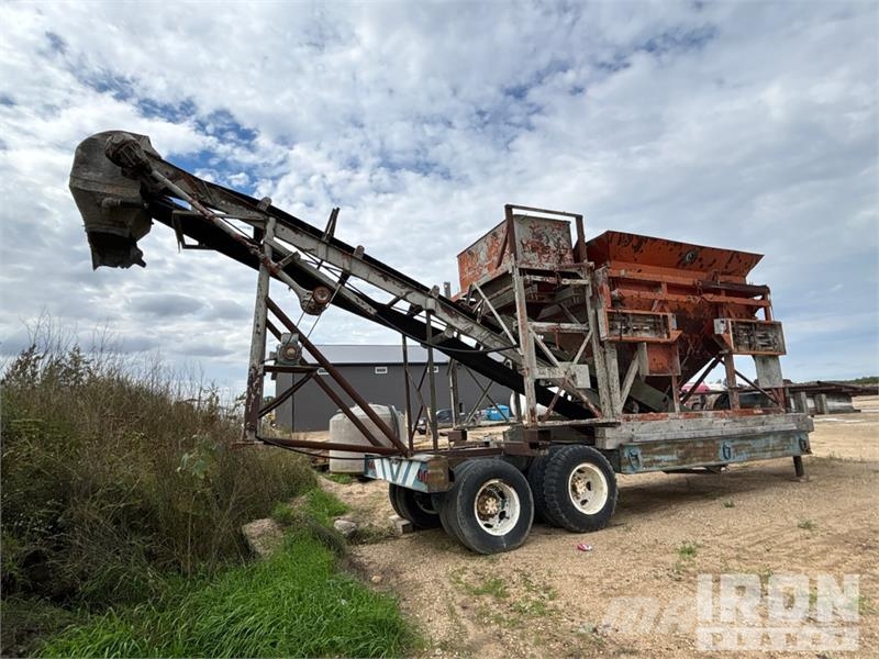 Portable T/A Concrete Plant Betonfertigungssanlagen