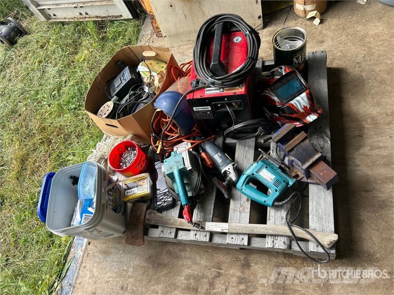 Power Tools, Bench Vises, Extension Cords & Assorted Sho Otros componentes