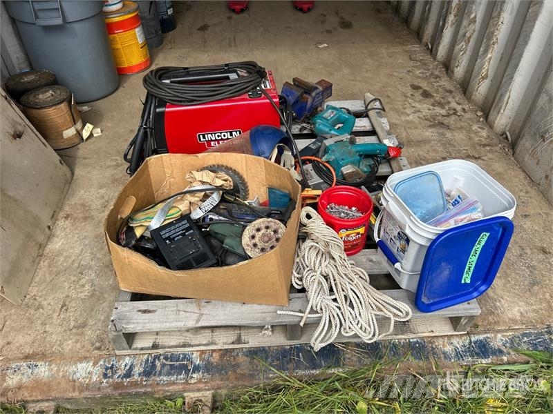 Power Tools, Bench Vises, Extension Cords & Assorted Sho Otros componentes