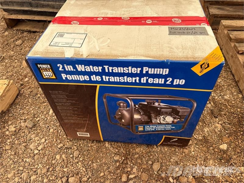  Powerfist 2 inch Water Pump (Unused) Bombas de agua