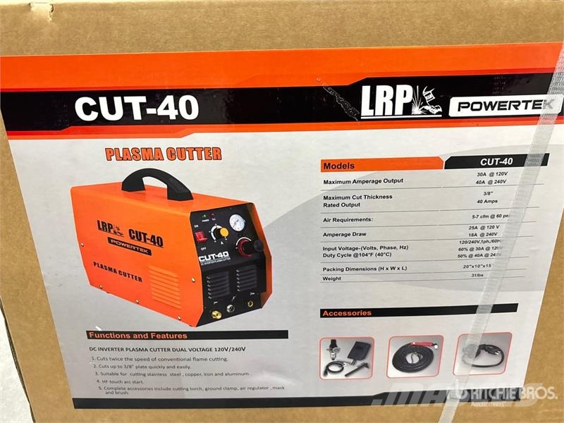 Powertek CUT-40 40 A Plasma Cutter (Unused) Зварювальні апарати