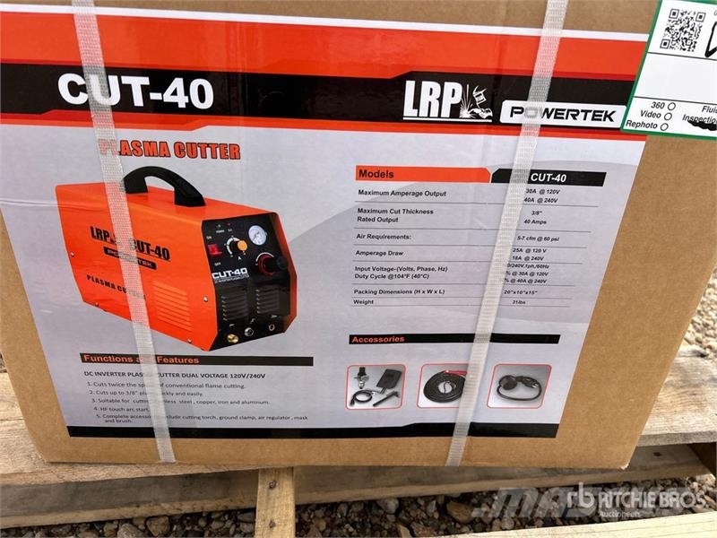 Powertek CUT-40 40 A Plasma Cutter (Unused) Aparati za zavarivanje