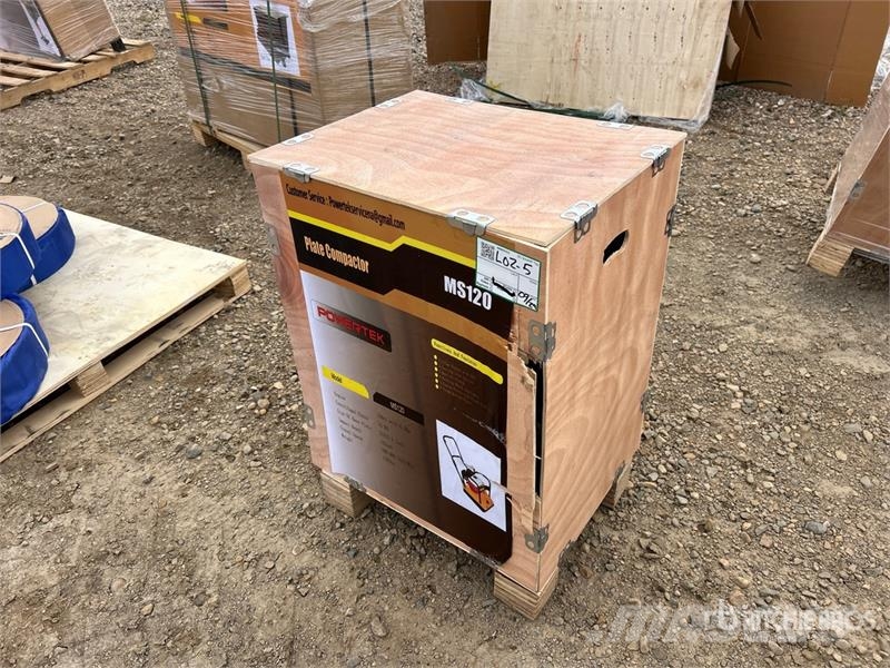 Powertek MS120 Vibratory Plate Compactor (Unused) دكاكات أفقية