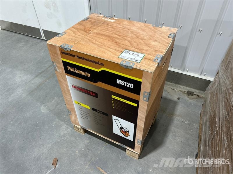 Powertek MS120 Vibratory Plate Compactor (Unused) 夯實機(夯土機)