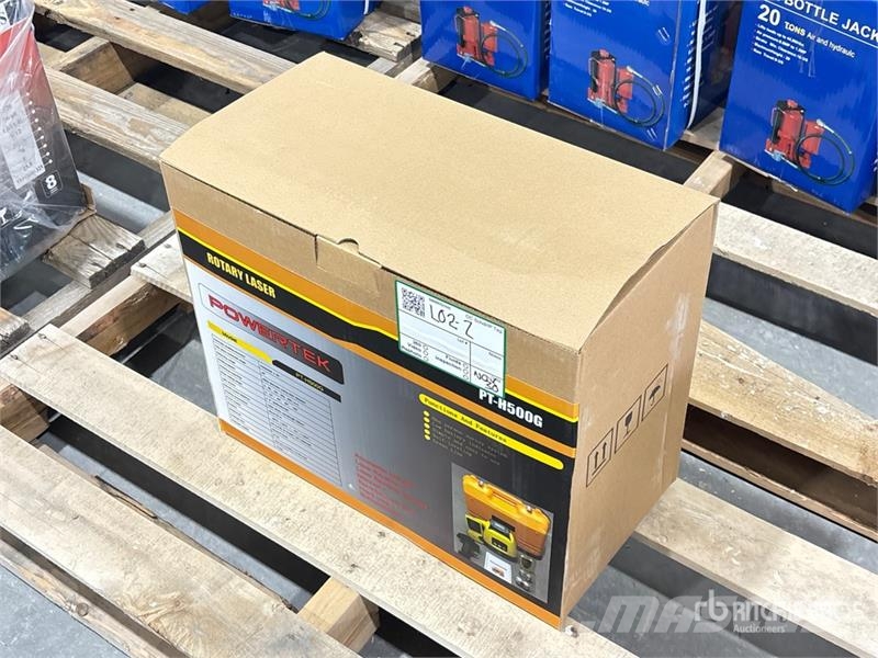 Powertek PT-H500G Rotary Green Line Laser Level (Unused) 儀器、測量及自動化設備