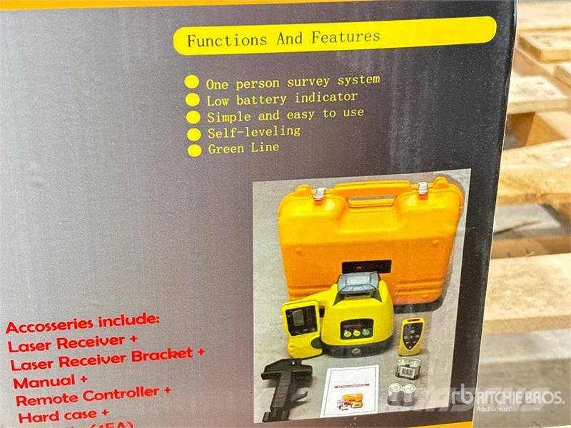 Powertek PT-H500G Rotary Green Line Laser Level (Unused) 儀器、測量及自動化設備