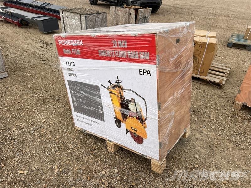 Powertek PT500 Walk-Behind Saw (Unused) Mobile sagbruk