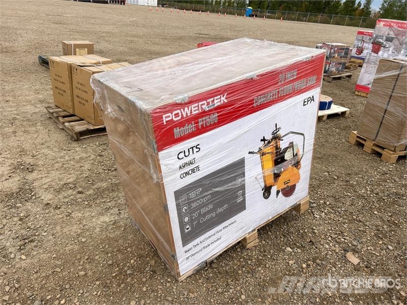 Powertek PT500 Walk-Behind Saw (Unused) Mobile sagbruk