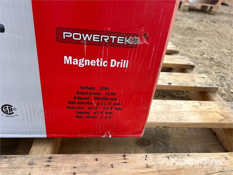 Powertek PT9500 Magnetic Drill Press (Unused) مكونات أخرى