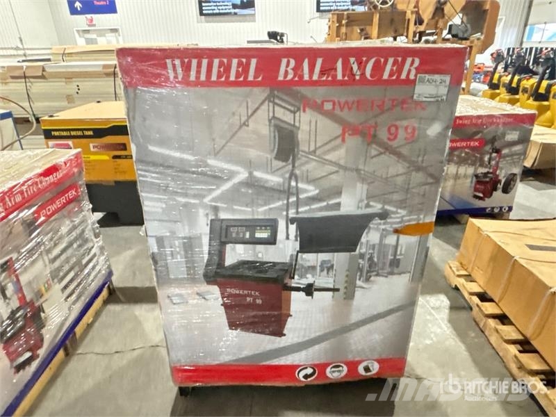 Powertek PT99 Wheel Balancer (Unused) Drugi deli