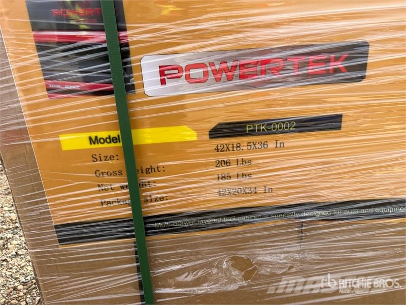 Powertek PTK-0002 42 in 12-Drawer Workbench (Unused) مكونات أخرى