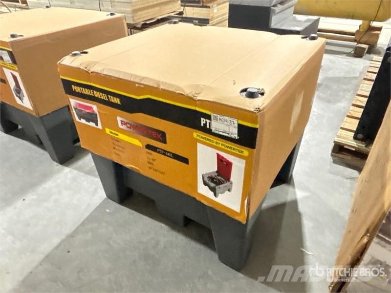 Powertek PTP-440L 440 L Portable Poly Diesel Fuel Tank (Unu Kraftstoff- und Zusatzstoffbehälter
