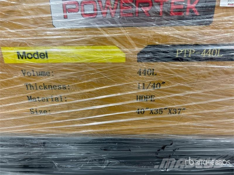 Powertek PTP-440L 440 L Portable Poly Diesel Fuel Tank (Unu Kraftstoff- und Zusatzstoffbehälter