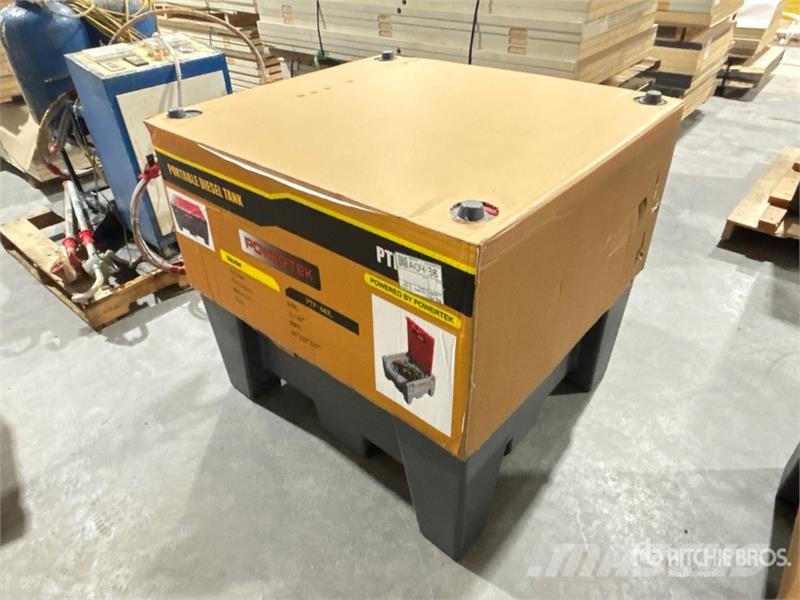 Powertek PTP-440L 440 L Portable Poly Diesel Fuel Tank (Unu Kraftstoff- und Zusatzstoffbehälter